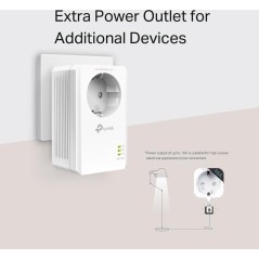 TP-Link AV1000 Powerline Adapter - 1Gbps Wired Connection for Ultra-Fast Internet | Model: 6935364089078